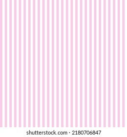 Pink colors stripe seamless design for fabric, textile, fashion design, pillow case, gift wrapping paper; wallpaper etc. Vertical stripe abstract background vector.