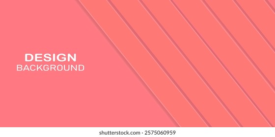 Pink colour abstract background with geometric shapes glowing lines and shadow design background vector illustration eps10.