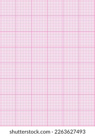 pink colour graph paper over white useful as a background