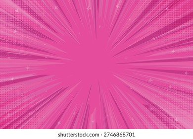 Fondo cómic rosa 