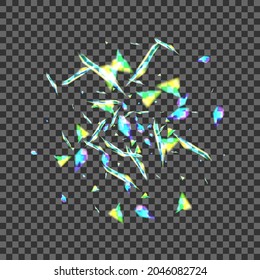 Pink Confetti Background Transparent Vector. Flare Energy Design. Glow Year Wallpaper. Green Rays. Shimmer Sparks Texture.