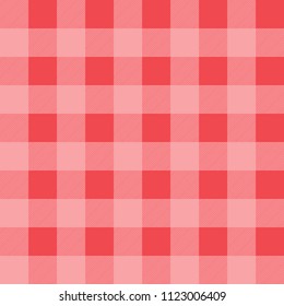 Pink, country, checkeret vector pattern.