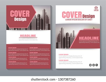 pink Creative book cover design.
