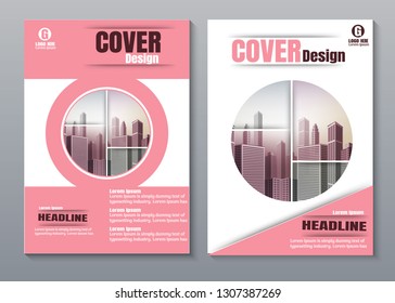 pink Creative book cover design.