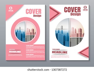 pink Creative book cover design.