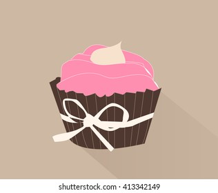 pink cupcake