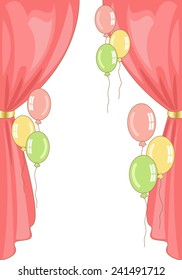 Pink Curtain