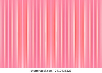 Pink Curtain Closed Background. Celebration Event or Grand Opening Backdrop. Wallpaper Vector. Illustration. Pastel. Valentine's Day