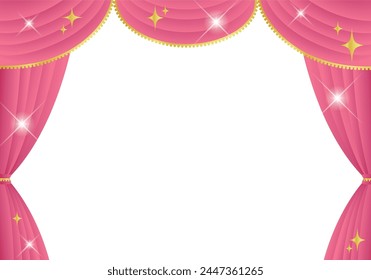 pink curtains
pink curtain stage horizontal