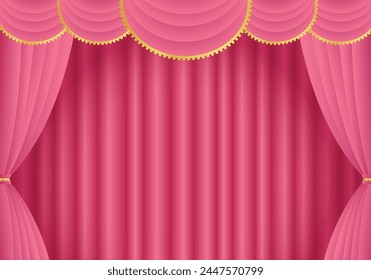 pink curtains
pink curtain stage horizontal