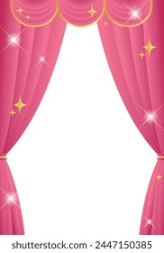 pink curtains
pink curtain stage vertical