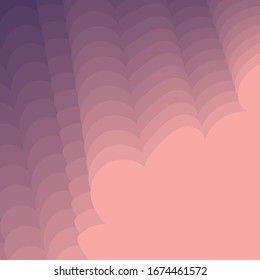 Fondo de mezcla abstracto de curva rosa, borrosidad, capas en rodajas, color, degradado de mármol, Ilustración, efecto de mezcla.