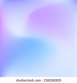 rosafarbene Curve Farbe Himmel hellFarbverlauf Hintergrund. Sunset Liquid Lavender Violet Sunrise Swirl Gradient Mesh. Dynamisches pastelfarbenes Wavy Fluid Water Tapete. Cold Indigo Blurred Calm Blauer Textur.