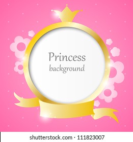 Pink cute background for little princess