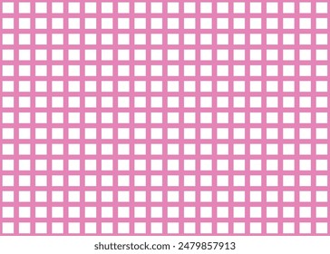 Pink cute square background illustration