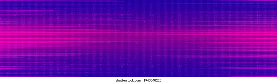 Pink Cyber Speed Light Technology Background,5g Digital and sound wave Concept design,Free Space For text in put,Vector illustration.