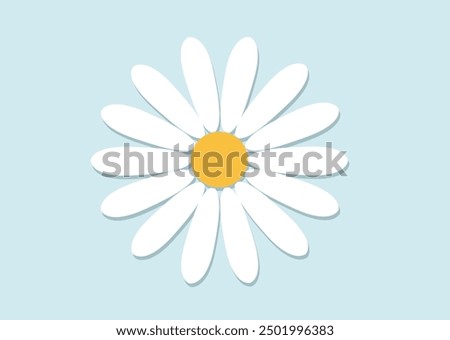 pink daisy flower vector design hand drawn