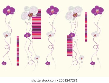 Diseño rosado del patrón del diente de león para el uso verity