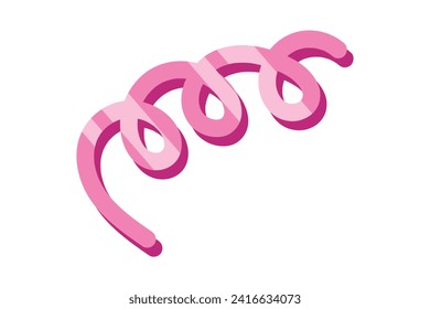 Pink Decor Flat Sticker Design