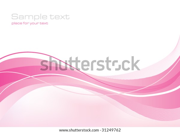 Pink Decorative Background Stock Vector (Royalty Free) 31249762