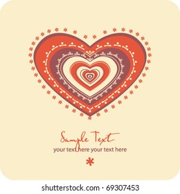 pink decorative heart