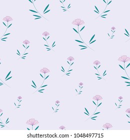 Pink delicate flowers.background.vector illustration
