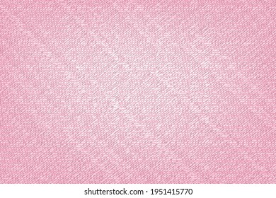 Pink denim.Vector illustration of rubbed old material.