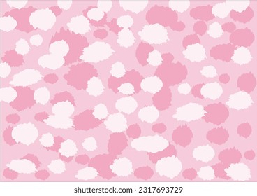 pink design wild pattern hand drawn