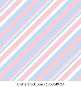 Pink diagonal striped seamless pattern background suitable for fashion textiles, graphics