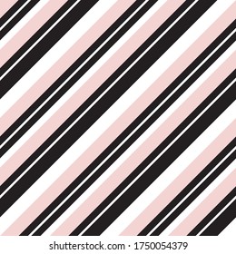 Fondo de patrón transparente rayado rosado adecuado para textiles de moda, gráficos