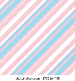 Pink diagonal striped seamless pattern background suitable for fashion textiles, graphics