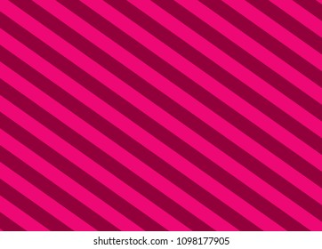 Pink Diagonal Stripes