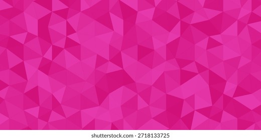 Fondo abstracto de diamante rosa. Diseño geométrico del triángulo para el Web de redes sociales de la tarjeta de visita del folleto de la cubierta del Anuncio. Ilustración vectorial.