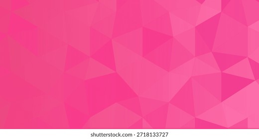 Fondo abstracto de diamante rosa. Diseño geométrico del triángulo para el Anuncio, cubierta, folleto, tarjeta de visita, redes sociales, Web.