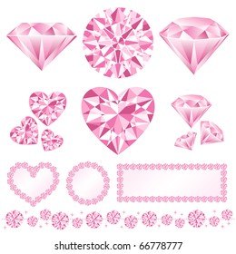 Pink Diamond Decoration