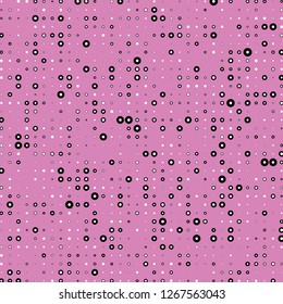 Fondo de píxeles de resumen digital rosa, fondo abstracto de código QR, textura de píxeles aleatorios de estilo