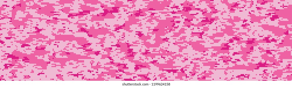 pink digital camouflage pattern.