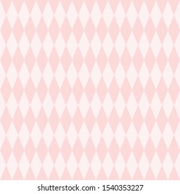 Pink Dimond Shape Seamless Pattern, Can Use For Background.