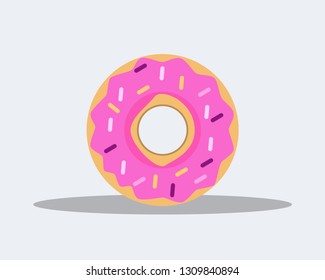 the pink donut 