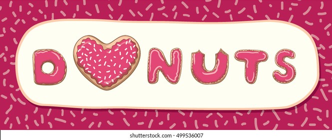 Pink donut logo