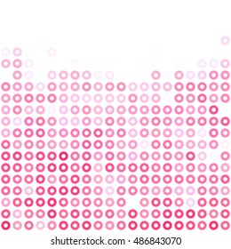 Pink Donuts Background, Creative Design Templates