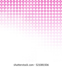 Pink Donuts Background, Creative Design Templates