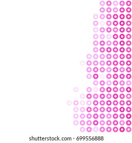 Pink Donuts Background, Creative Design Templates