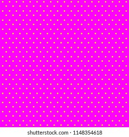 Pink dot retro pattern vector