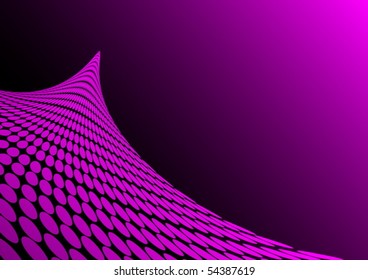 Pink doted abstraction