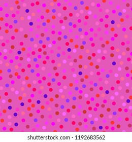 Pink dots abstract