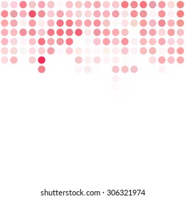 Pink Dots Background, Creative Design Templates