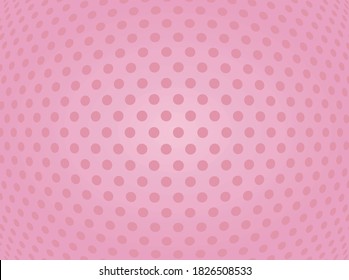 Fondo de puntos rosados. ilustración vectorial