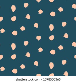 Pink dots with dark background