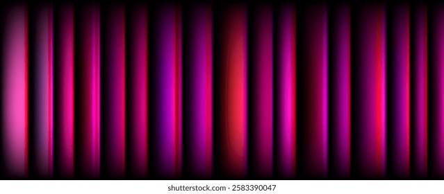 Pink dynamic abstract vector background with diagonal stripes. Trendy classic color. Business presentation banner 3d cover for night party event. Fast moving soft dot shadows